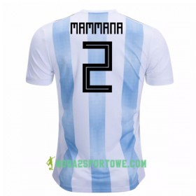 Koszulka Argentyna Mammana 2 Mistrzostwa Świata 2018 Domowe Stroje Piłkarskie